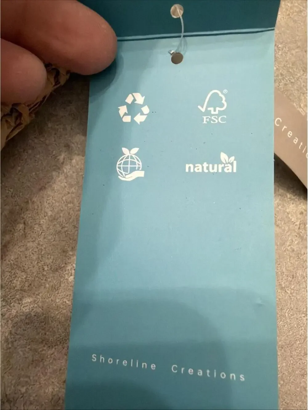 KissSea Grass Straw Purse Crossbody Bag Coastal Sustainable Boho Beachy New - Picture 4 of 8